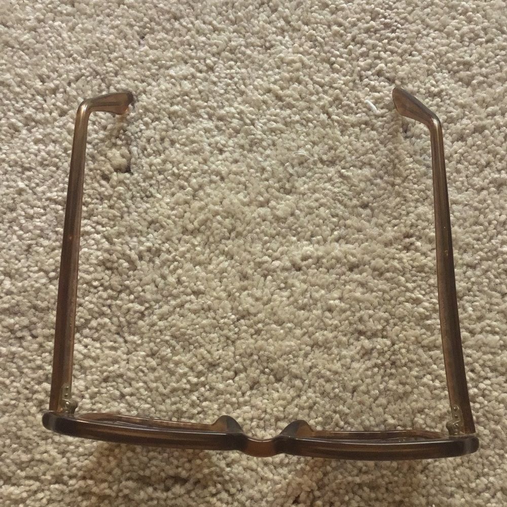 USS Halo Vintage War Issued Hornrimmed Eyeglasse Frames Halo 1960's Unisex - Picture 8 of 10
